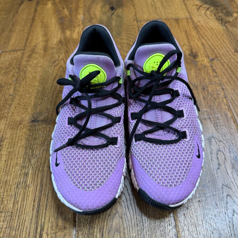 Nike Free Metcon 5 Shoes Womens Size 8.5 Purple Training Sneakers CZ0596-501 - Picture 3 of 8